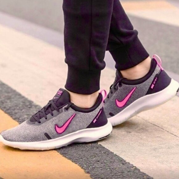 NIB Women's Nike Flex RN 8 - Gray/Black/Pink - Size 7.5 in BOX - Picture 14 of 14